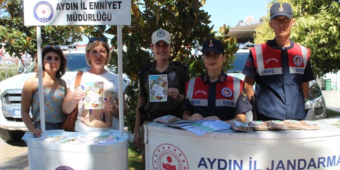 Aydın'da can dostları unutulmadı: "Bir kap su" etkinliği düzenlendi