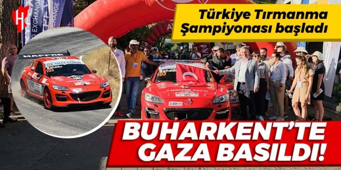 Buharkent'te gaza basıldı: Türkiye Tırmanma Şampiyonası başladı