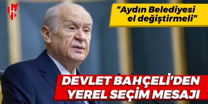 MHP lideri Devlet Bahçeli: Muhalefet belediyeleri milli iradeyle el değiştirmeli