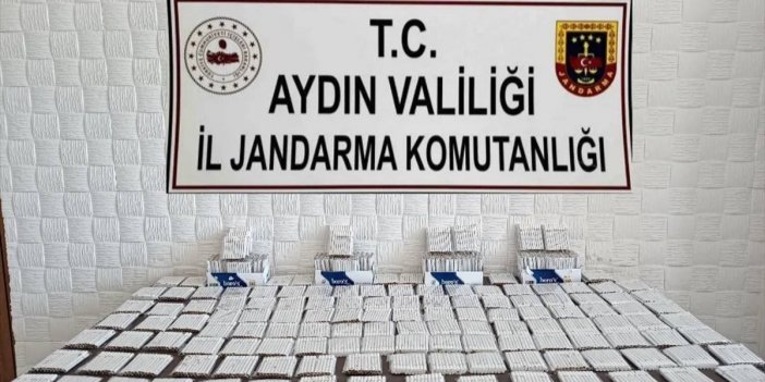 Aydın'da 212 paket gümrük kaçağı sigara ele geçirildi