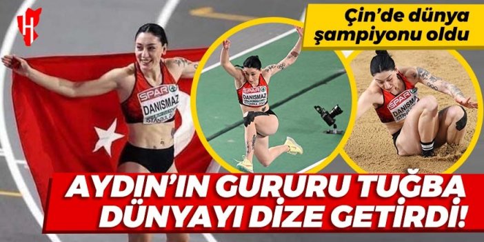 ADÜ öğrencisi Tuğba Danışmaz, Çin'de dünya şampiyonu oldu