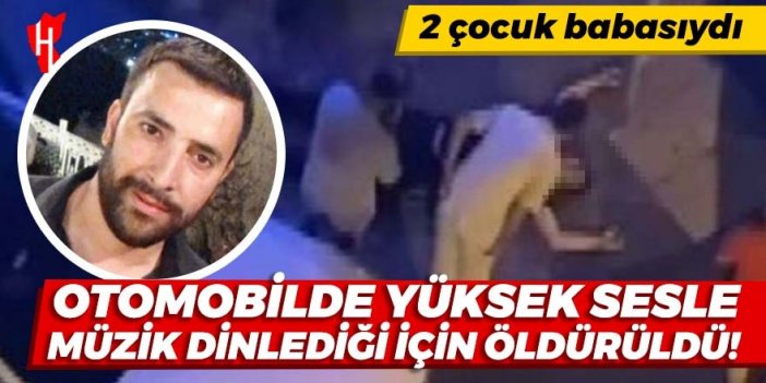 Otomobilde yüksek sesle müzik cinayeti