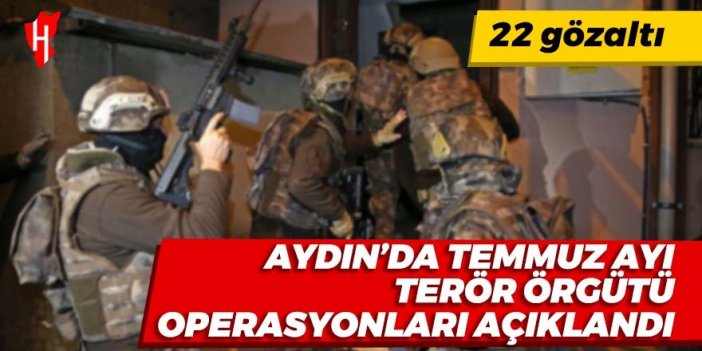 Aydın’da terör operasyonu: 22 gözaltı, 2 tutuklama