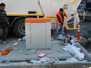 Didim’de Yer Altı Çöp Konteynırları Hizmete Girdi