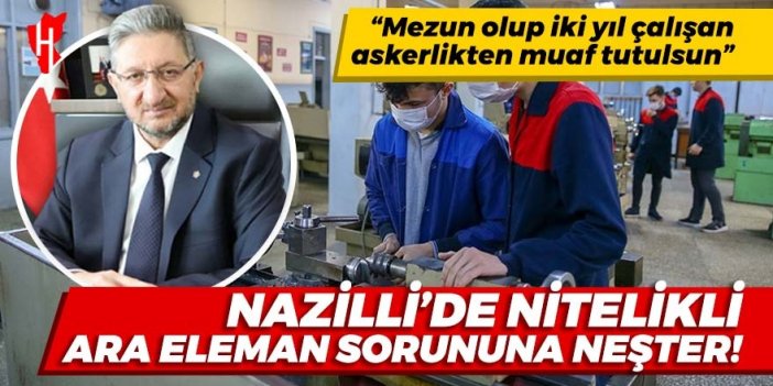 NTO Başkanı Arslan: Nitelikli ara eleman değil, geleceğin patronlarını arıyoruz