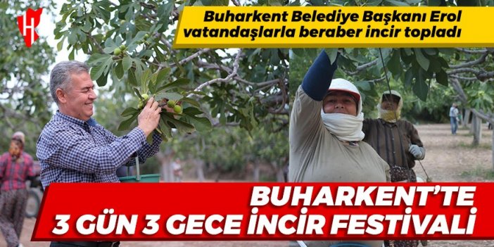 Buharkent'te 3 gün 3 gece incir festivali