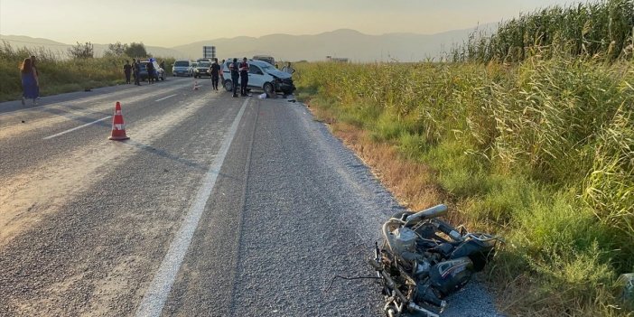 Aydın’da motosiklet kazası bir genci daha hayattan kopardı!