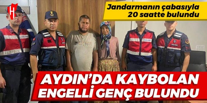 Aydın'da kaybolan engelli genç bulundu