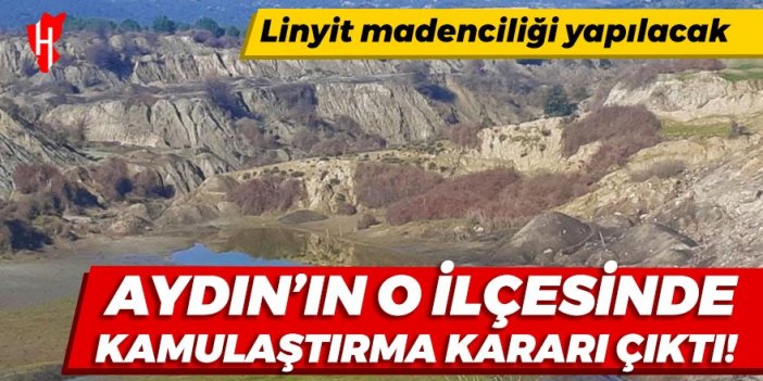 Aydın'ın o ilçesinde kamulaştırma kararı çıktı: Linyit madenciliği yapılacak