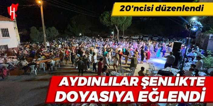 Aydınlılar Güzeltepe Kültür ve Dayanışma Şenliği'nde doyasıya eğlendi