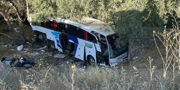 Yozgat'ta feci kaza! Şarampole uçan yolcu otobüsündeki 12 kişi öldü, 19 kişi yaralandı