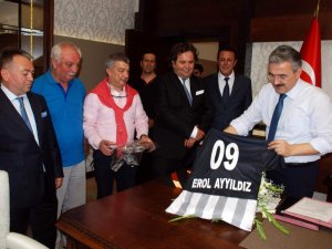 Aydınspor 1923'un Yeni Yönetimi Ayyıldız’a Ziyaret Etti