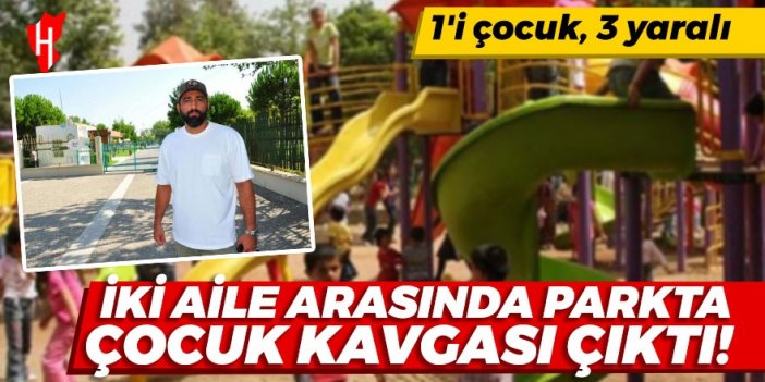 İki aile arasında parkta çocuk kavgası çıktı: 1'i çocuk, 3 yaralı