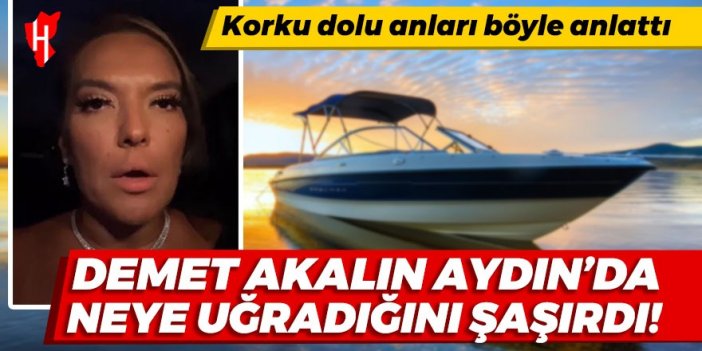 Demet Akalın Aydın'da neye uğradığını şaşırdı