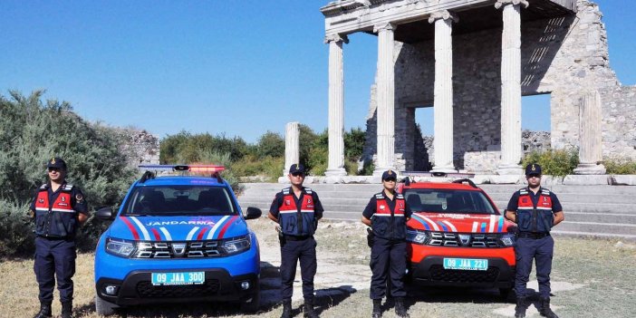 Aydın İl Jandarma filosuna 6 yeni araç