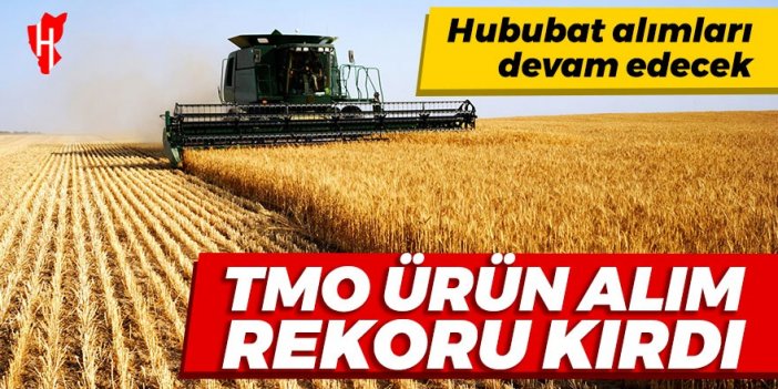 Bakan Yumaklı açıkladı: TMO ürün alım rekoru kırdı