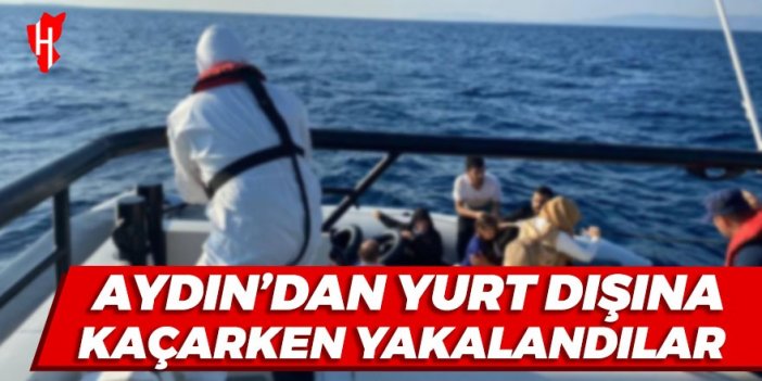 Aydın'dan yurt dışına kaçarken yakalandılar