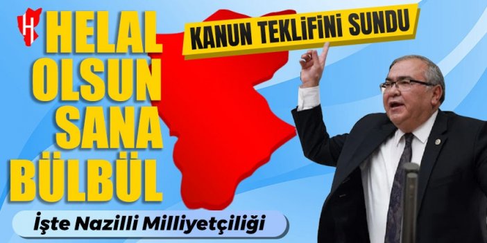 CHP’li Bülbül Nazilli’nin il olması için Meclis'e kanun teklifi sundu