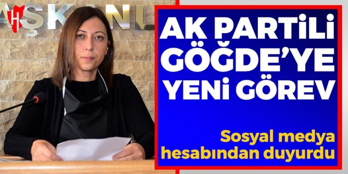 AK Partili Göğde’ye yeni görev