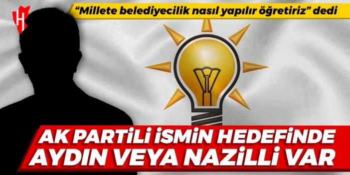 AK Partili isimden her iki belediyeye yeşil ışık