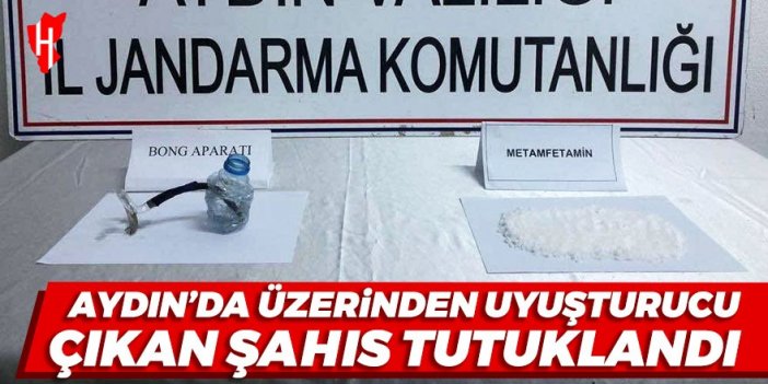 Aydın'da üzerinde uyuşturucu bulunan şahıs tutuklandı