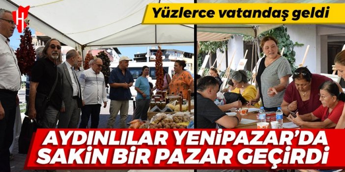 Aydınlılar Yenipazar’da sakin bir Pazar geçirdi: Yüzlerce vatandaş etkinliklere katıldı