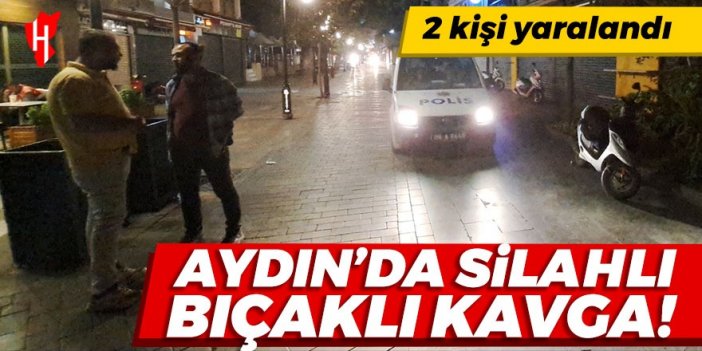 Aydın'da silahlı ve bıçaklı kavga: 2 kişi yaralandı