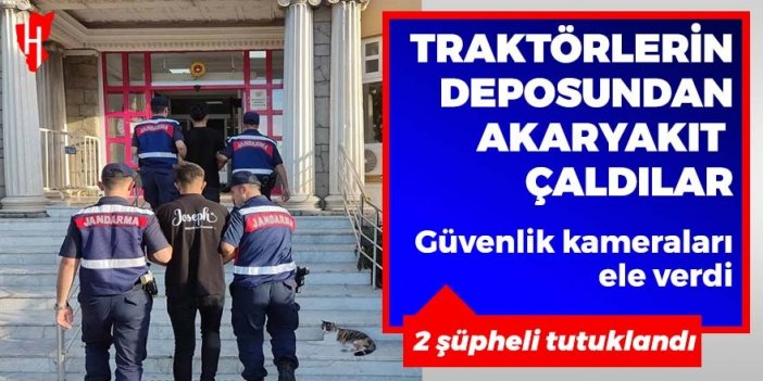 Aydın'da akaryakıt hırsızlığı: 2 tutuklama