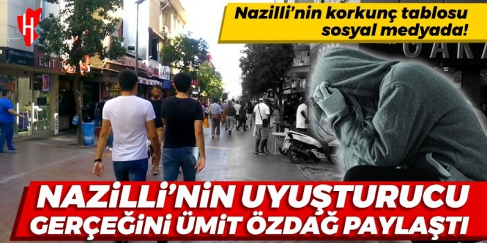 Nazilli’nin uyuşturucu gerçeğini Ümit Özdağ sosyal medyada paylaştı