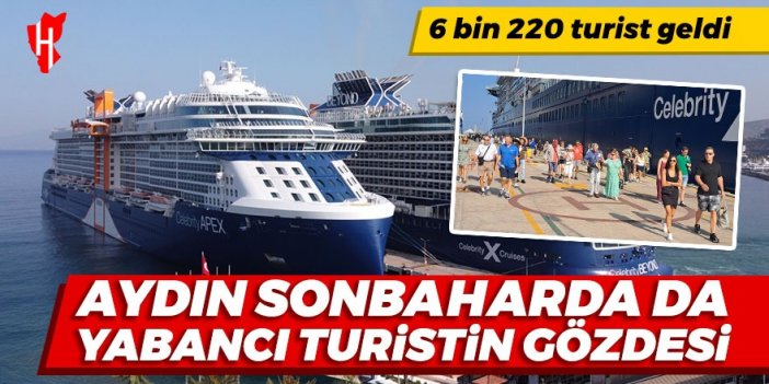 Aydın sonbaharda da yabancı turistin gözdesi