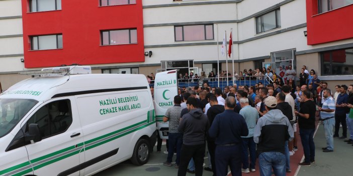 Nazilli’de hüzünlü tören: Öğrencileri son yolculuğuna uğurladı