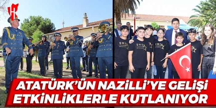 Atatürk’ün Nazilli’ye gelişinin 86'ncı yıl dönümü etkinliklerle kutlanıyor