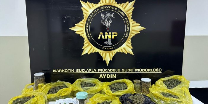 Aydın'da uyuşturucu operasyonu: 3 gözaltı