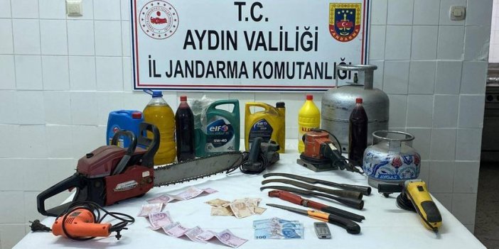 Aydın'da yayla evine giren hırsız bin 200 saatlik kayıt inceleme sonucu tutuklandı