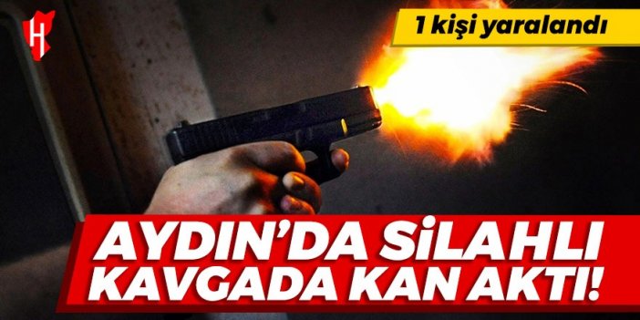 Aydın'da silahlı kavgada kan aktı: 1 kişi yaralandı