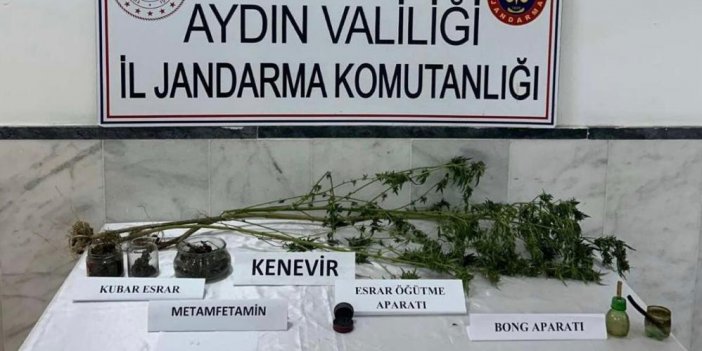 Kuyucak’ta uyuşturucu evlerine şok baskın: 2 gözaltı