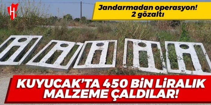 Kuyucak’ta 450 bin liralık hırsızlık! 2 şüpheli gözaltında