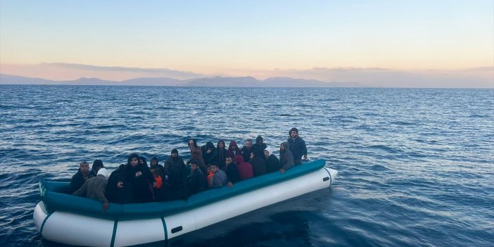 Kuşadası'nda can pazarı: 75 düzensiz göçmen karaya çıkarıldı