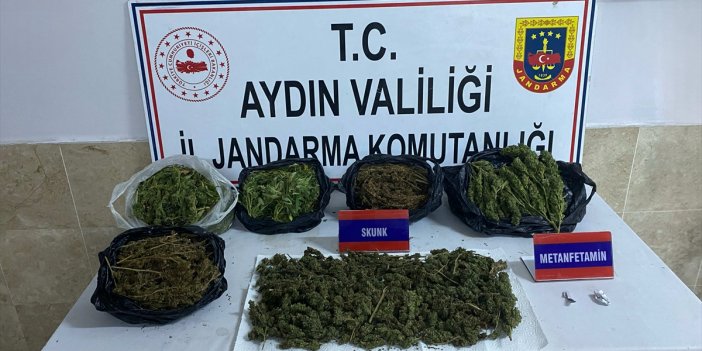 Nazilli'de 6 kilogram uyuşturucu ele geçirildi, 1 gözaltı