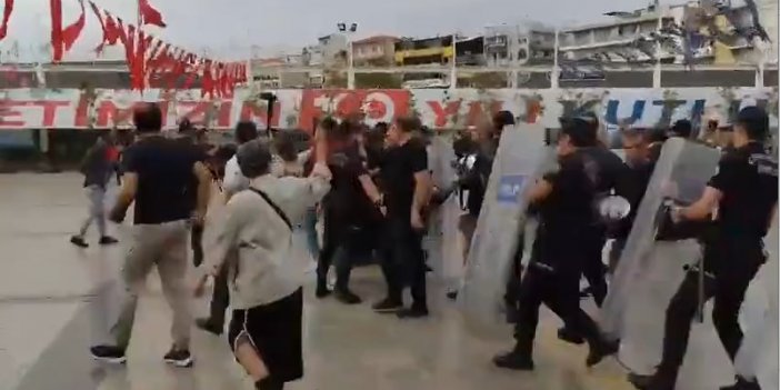 Aydın’daki asansör faciasının ardından protesto yürüyüşü: 2 polis yaralandı, 2 öğrenci gözaltına alındı