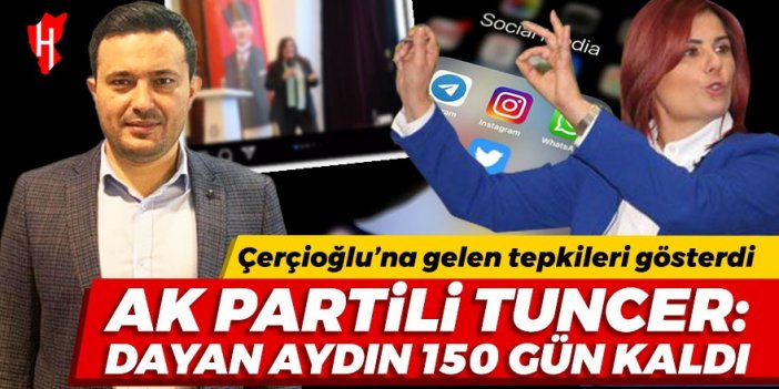 AK Partili Tuncer, Çerçioğlu'nu sosyal medyadan vurdu