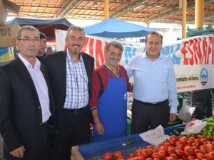 Söke Belediyesi, Ayın En Temiz Pazarcılarını Belirledi