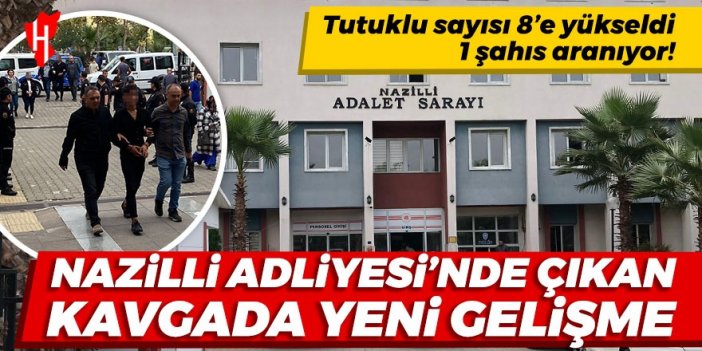 Nazilli Adliyesi'nde çıkan kavgada yeni gelişme!