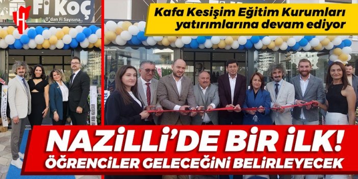 Nazilli’de bir ilkin açılışı yapıldı: Öğrenciler Fi-Koç’la geleceğine yön verecek