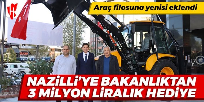 Nazilli'ye bakanlıktan 3 milyon liralık hediye