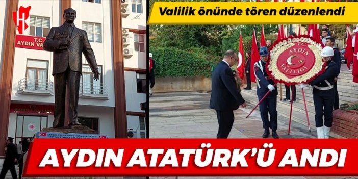 Aydın Atatürk'ü andı