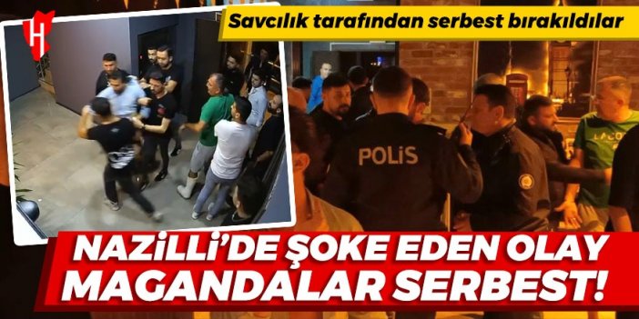 Nazilli'de şoke eden olay: Şehir magandaları serbest!