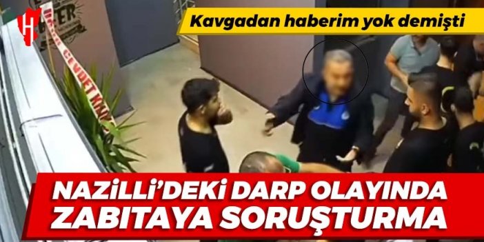 Nazilli'de zabıtaya soruşturmaya açıldı