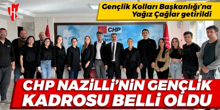 CHP Nazilli'nin gençlik kolları kadrosu belli oldu