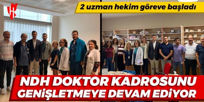 NDH'de 2 yeni uzman göreve başladı